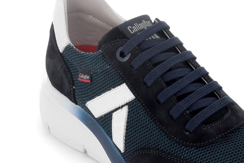 Zapatillas deportivas Callaghan 61201 Algoritmo en azul para hombre
