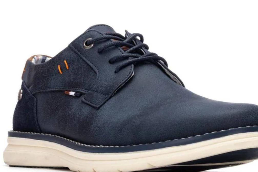 Zapato con cordones blucher para hombre XTI 145770 en azul marino Casual Elegante
