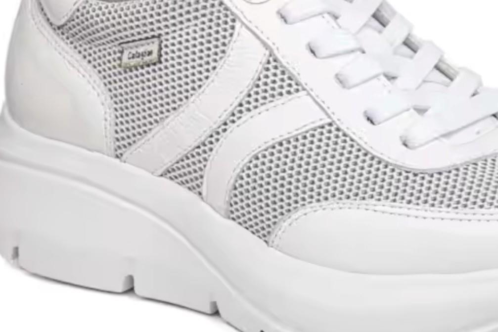Zapatillas deportivas Callaghan 62400 Algoritmo en blanco para mujer