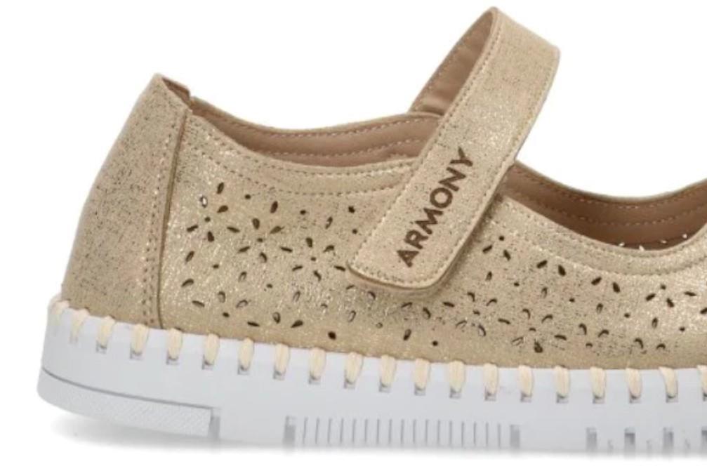 Merceditas ARMONY 68008 en oro para mujer