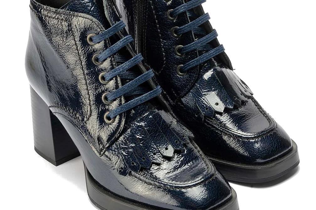Botines Pitillos 10197 en azul marino para mujer
