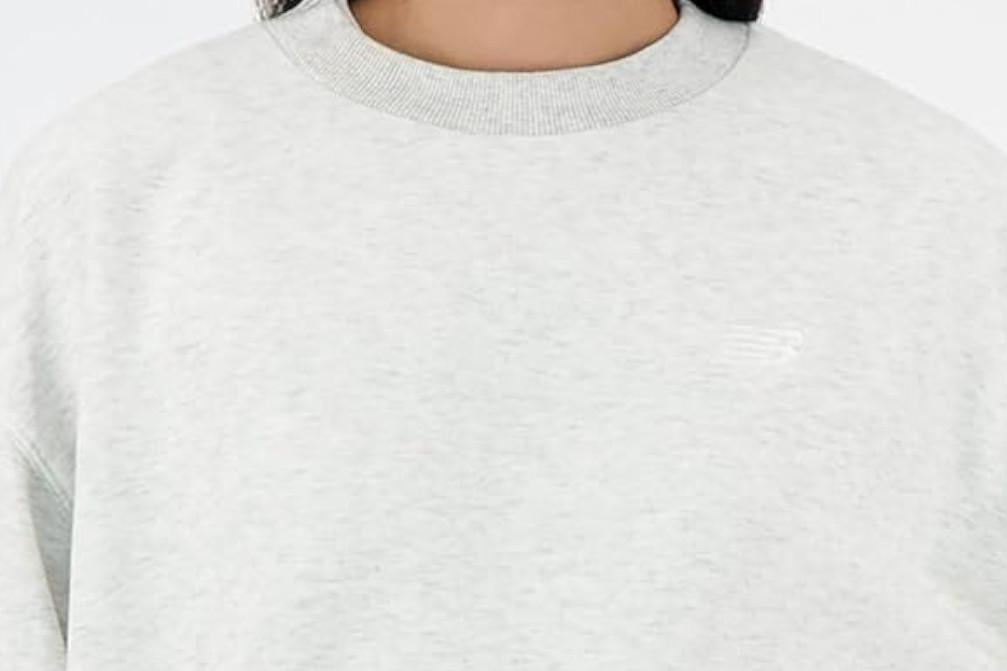 Sudadera New Balance Sport Essentials French Terry Crew Sudadera Mujer