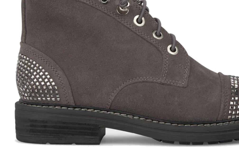 Botines con cordones Alma en Pena I240752 en gris para mujer