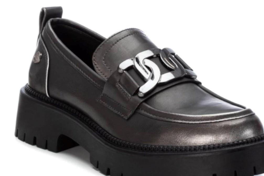 Mocasines XTI 143291 en plomo para mujer