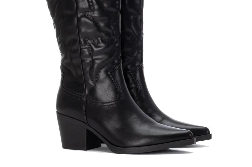 Botas cowboy  XTI 144306 negras para mujer