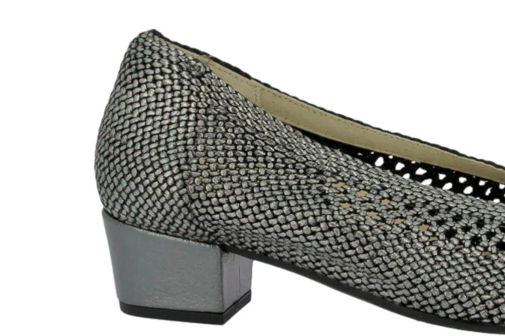 Zapatos de tacón Doctor Cutillas 81254 en acero para mujer