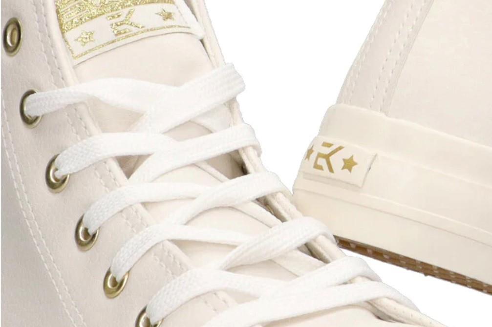 Zapatillas de lona Etika 52416 CAROLINA 02 en blanco para mujer