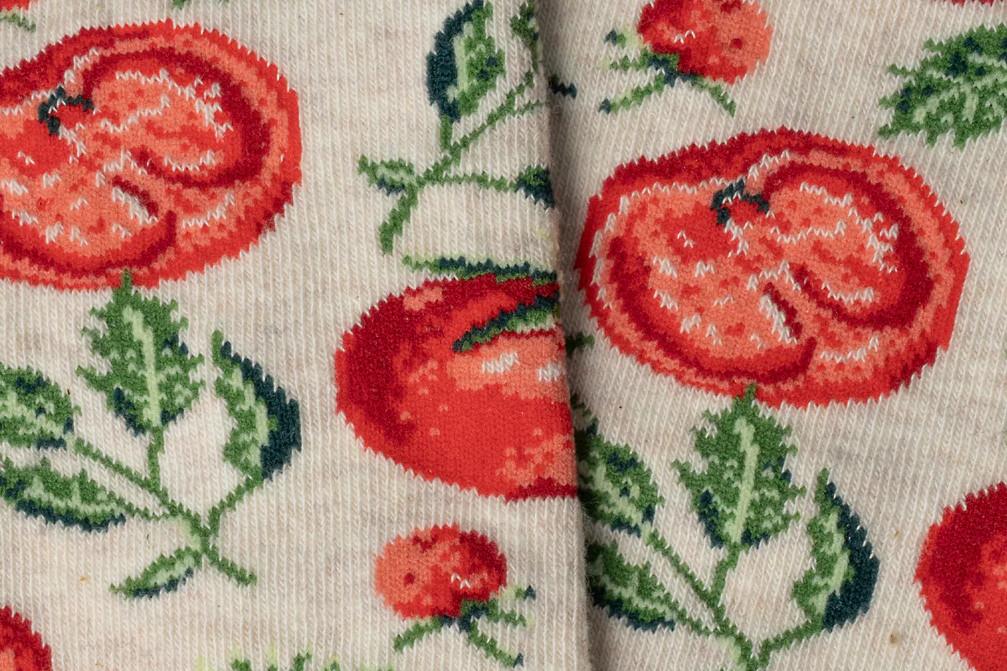 Calcetines Jimmy Lion Tomato Fever de tomates en rojo y verde
