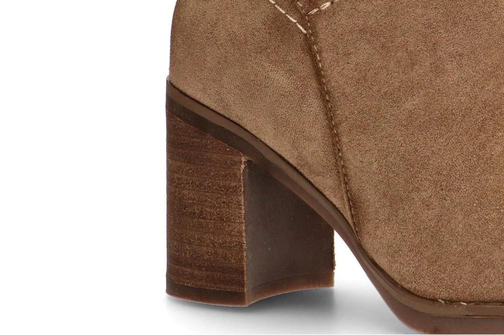 Botines con tacón Etika SOFIA 01 11037 en taupe