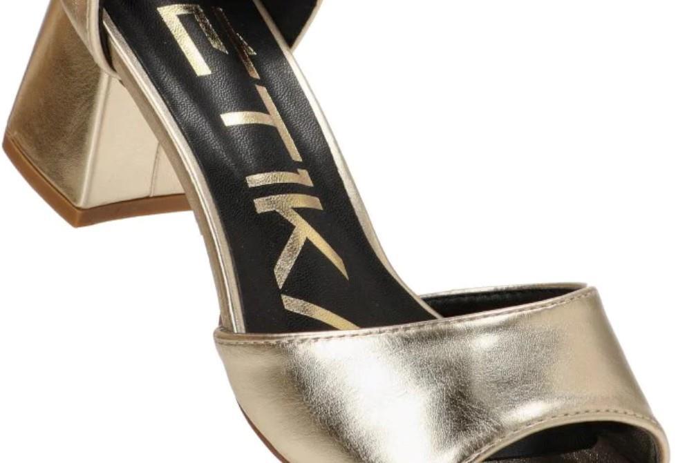 Sandalias de fiesta ETIKA 90007 TIRANT para mujer en oro