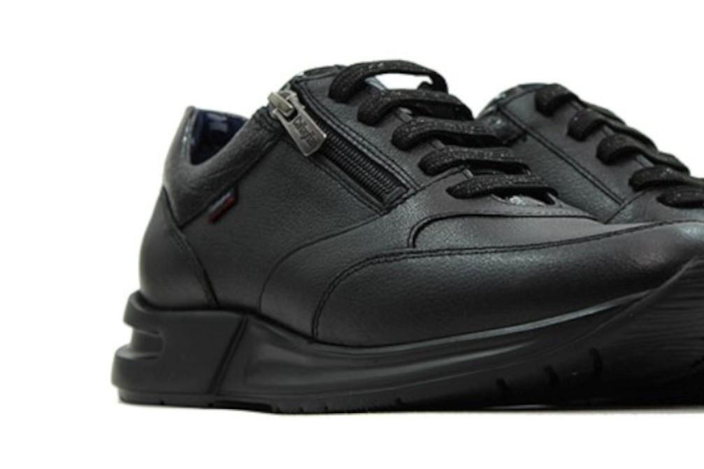 Zapatilla deportiva Callaghan 92130 Rock en negro para mujer