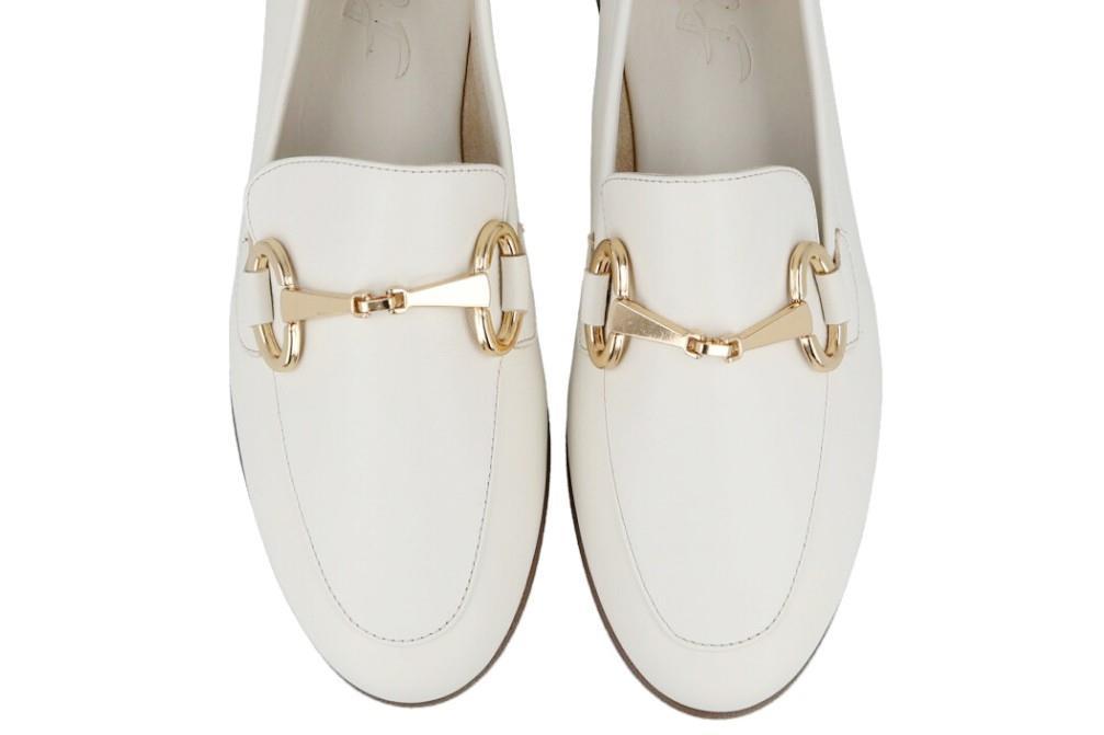 Mocasines de piel lisa Walk & Fly 35-48-700 A4