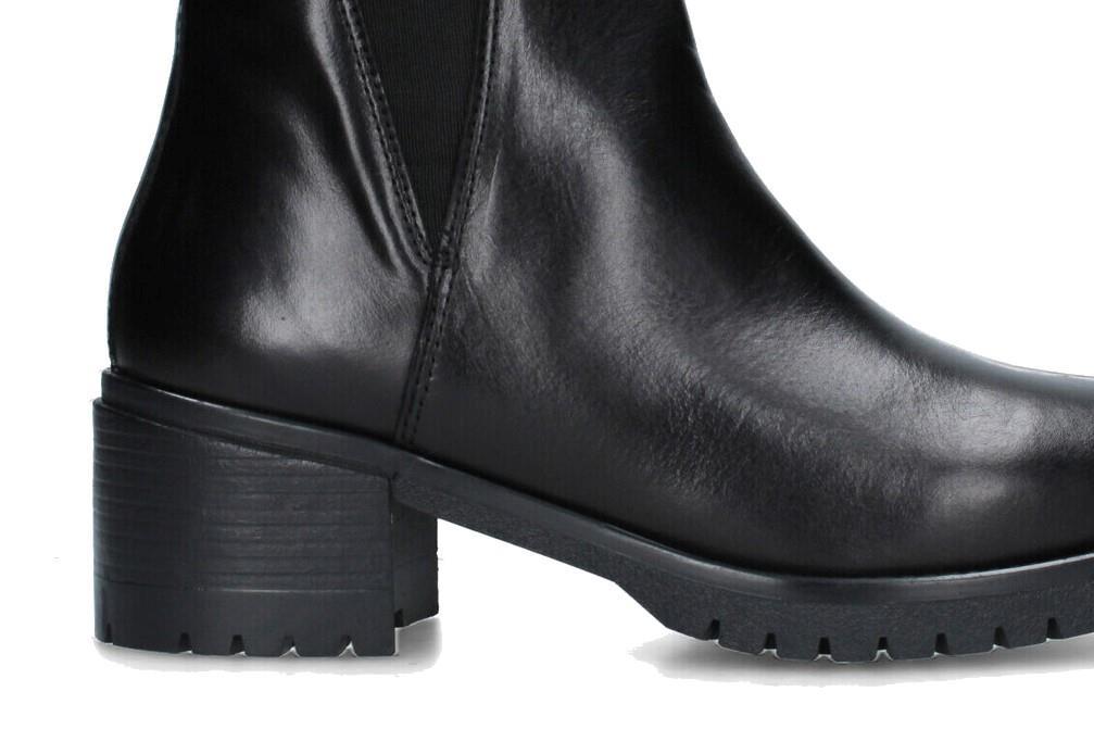 Botines con tacón Callaghan 32709 en negro para mujer