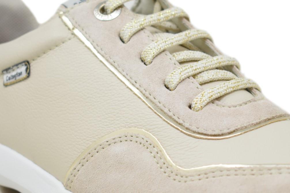 Zapatillas deportiva Callaghan 45823 en marfil para mujer