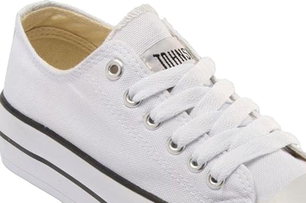 Zapatillas de lona John Smith Libel 25V para mujer en blanco