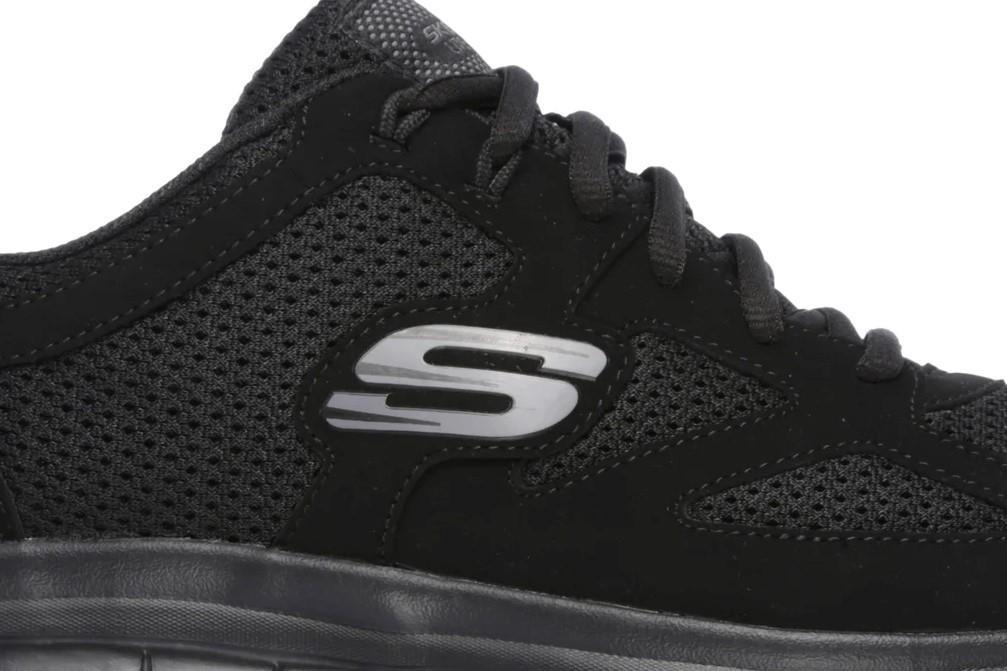 Zapatillas deportivas Skechers 52635 Burns - Agoura en negro