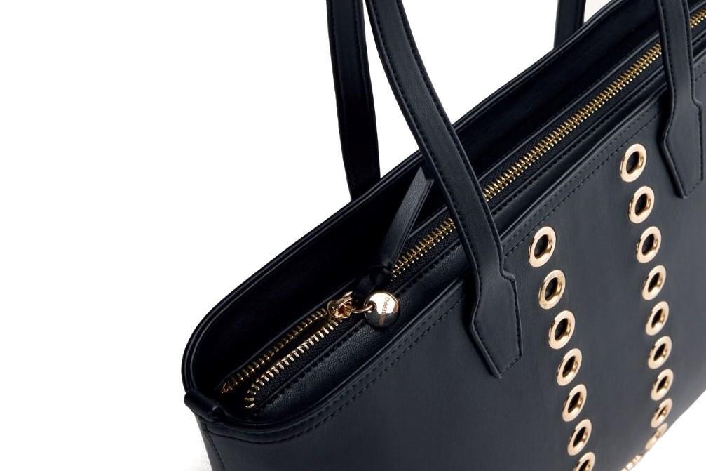 Bolso shopper Gioseppo EFFIE 76972 de color negro