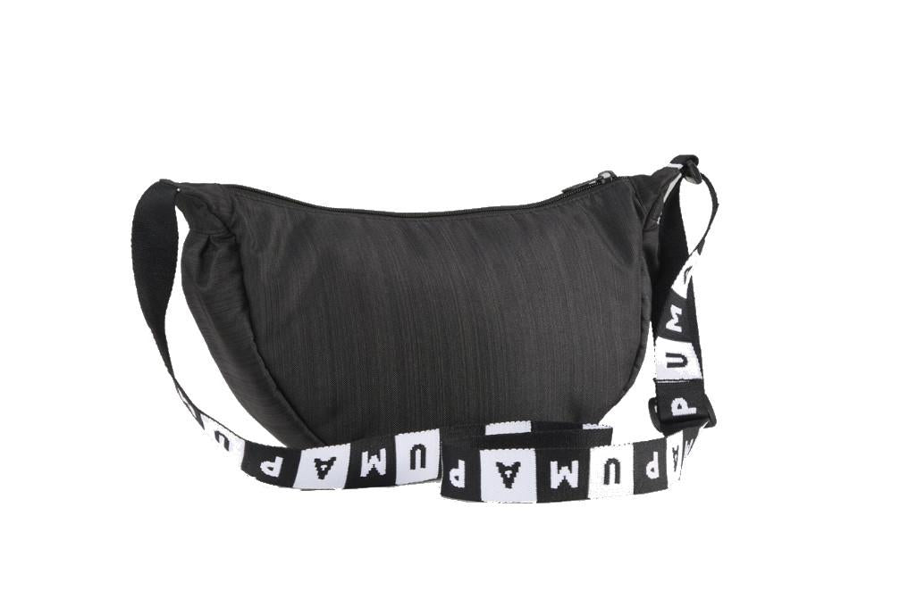Bandolera Puma Base Half Moon 092509 negra de 3 litros
