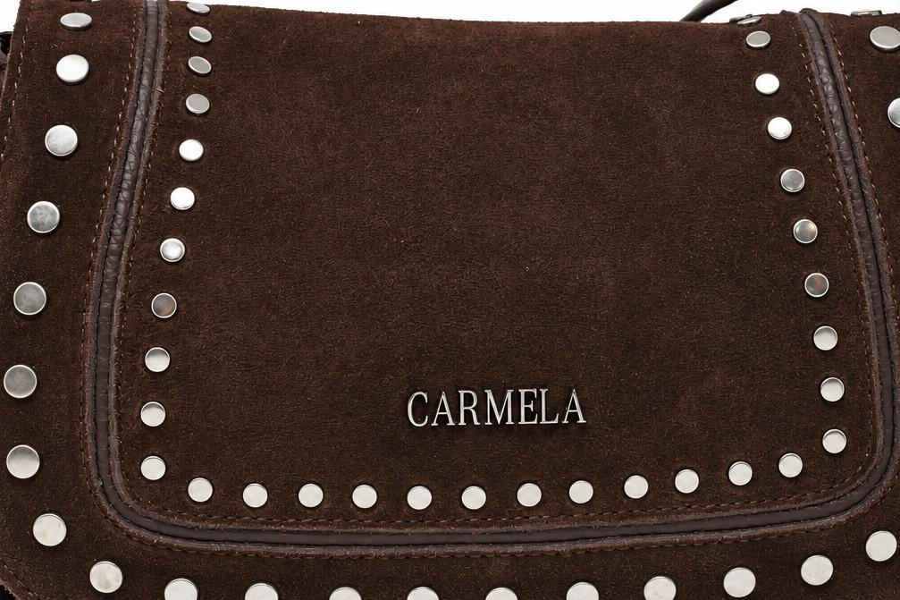 Bolso Bandolera Carmela 186236 en marrón para mujer de Serraje Estilo Boho