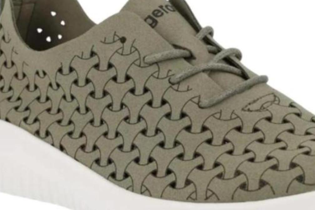 Zapatillas deportivas ultraligeras Eoligeros Liberte caqui para mujer