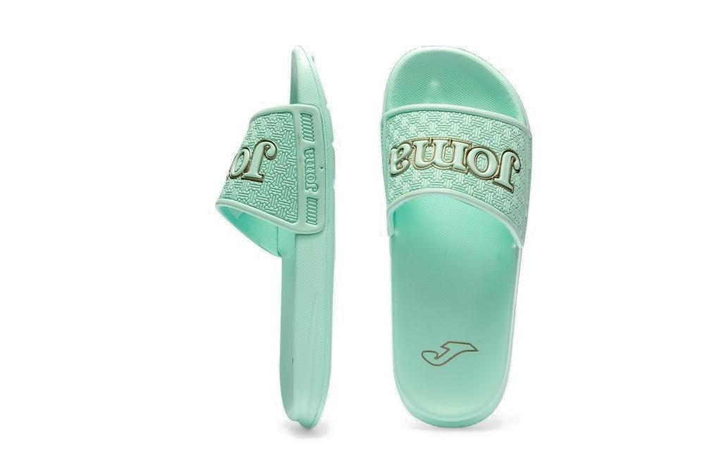 Chanclas de pala Joma Land Lady 2615 verdes para mujer - Sandalias de piscina