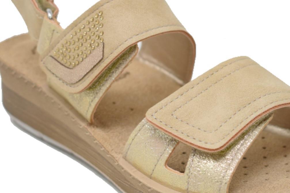 Sandalias cómodas Inblu FC000061 en beige para mujer