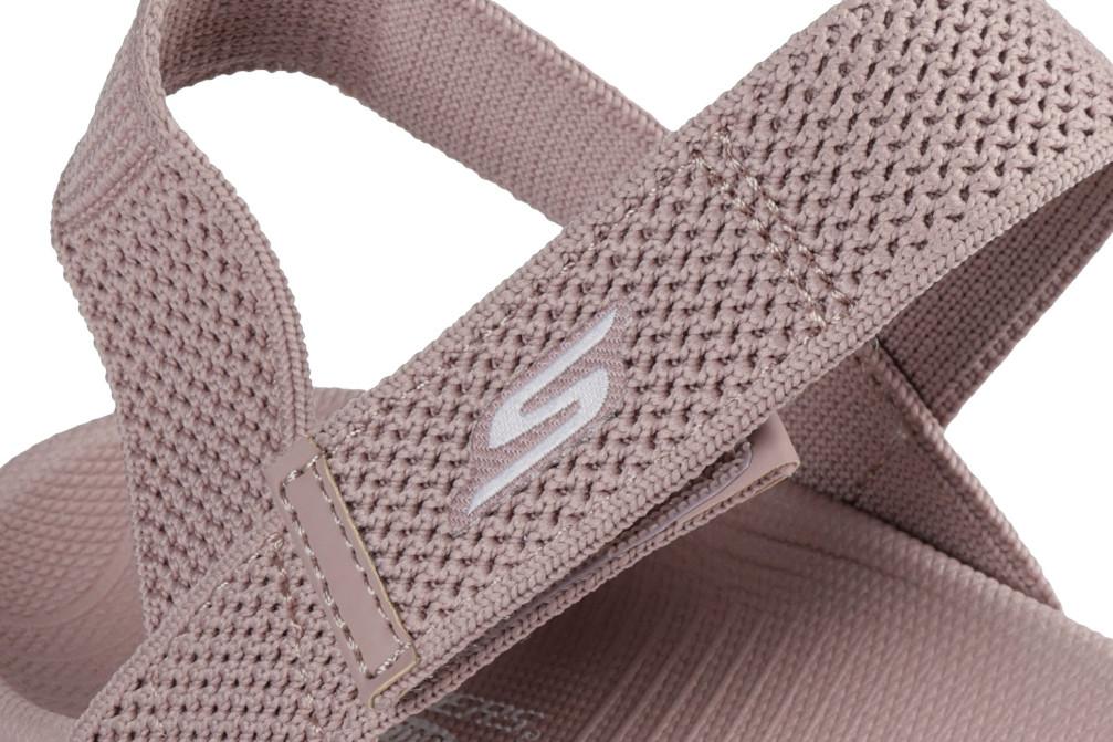 Sandalias Mujer Skechers GO WALK Arch Fit 2.0 Annie 140874 Malva | Soporte Plantar y Máxima Comodidad
