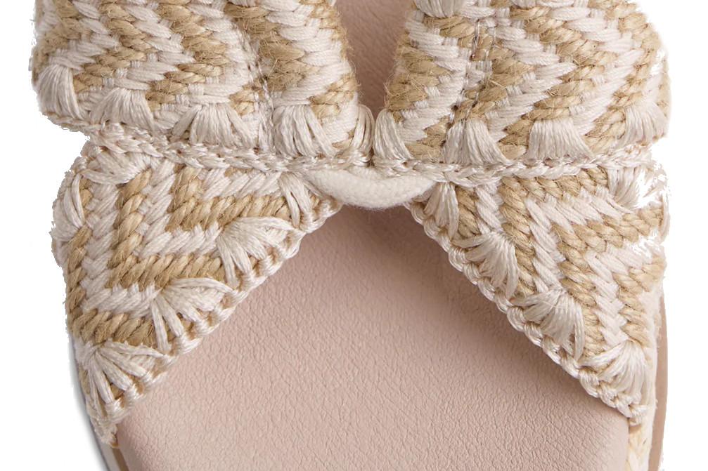 Sandalias de Cuña Bordado Gioseppo Ugunja 78618 beige para Mujer