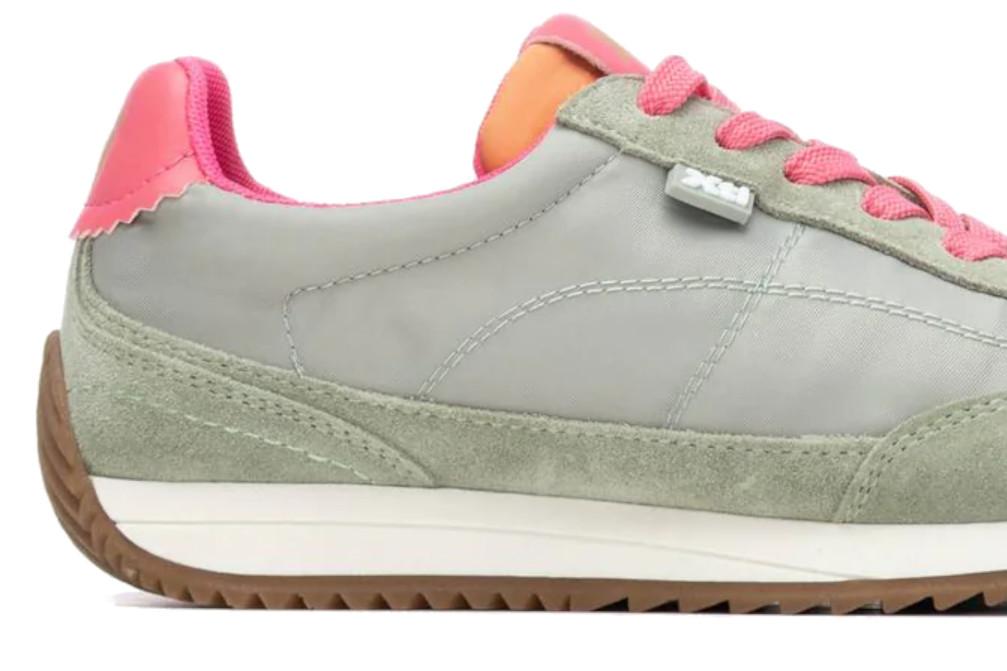 Zapatilla de mujer plana XTI 14520902 textil con cordones casual cómoda verano