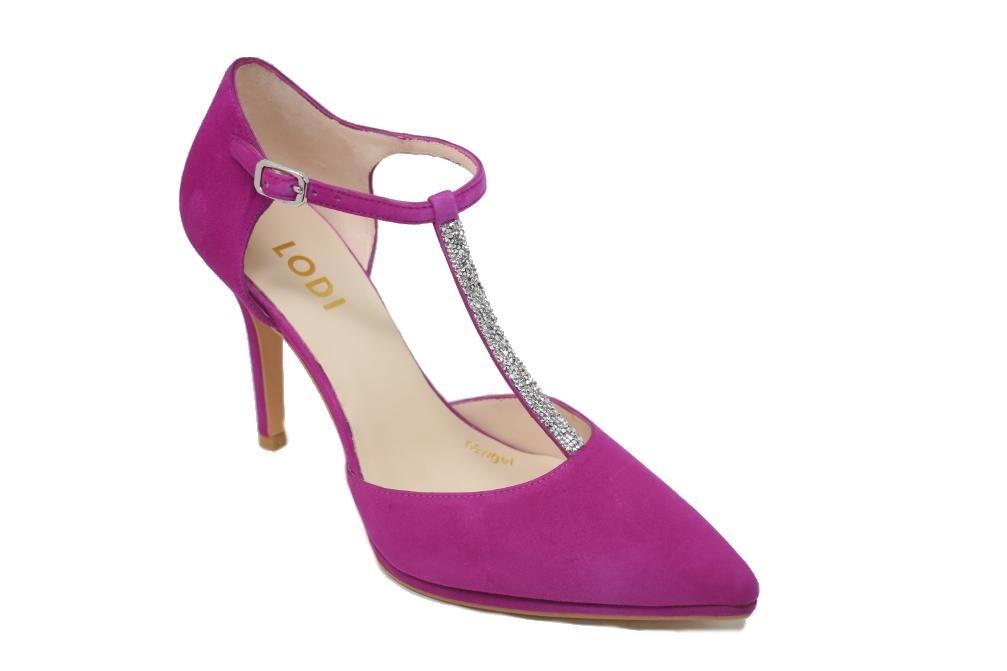 Zapatos de Tacón Lodi VAOL  – Zapatos de fiesta Elegantes para Mujer color fuxia