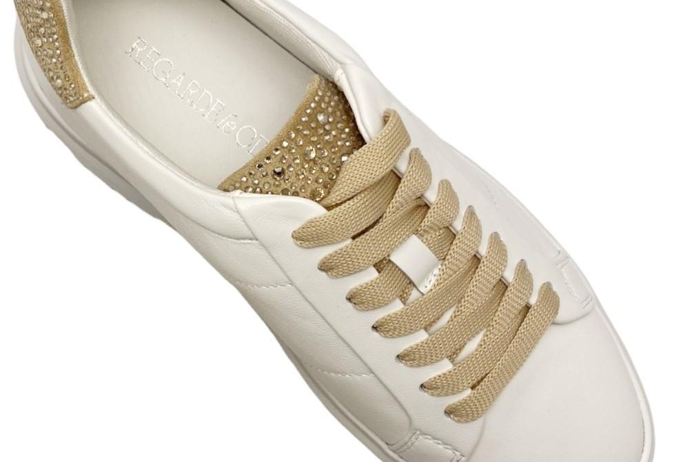 Zapatillas deportivas Regarde Le Ciel Regina 01 en blanco para mujer