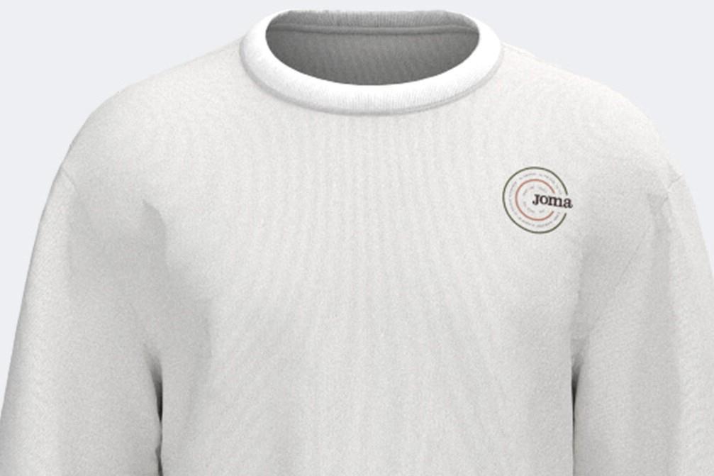 Sudadera unisex Mimetic 700133.200 en blanco