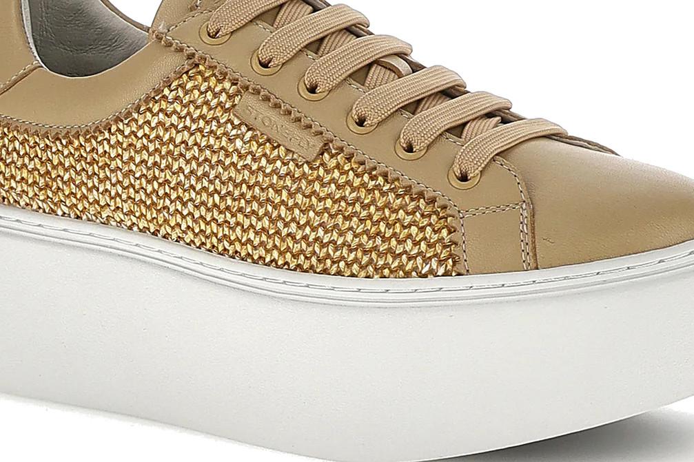 Zapatillas deportivas con plataforma Stonefly ALLACCIATE SKY 1 223835 en marrón