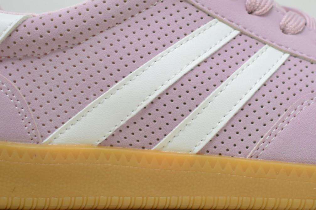 Zapatillas planas Maraval W0409 cómodas y modernas de color rosa