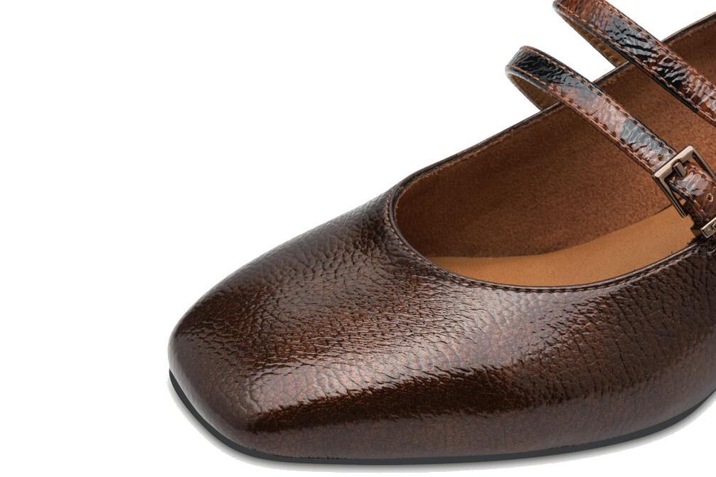 Merceditas con tacón Tamaris 22318 para mujer en marrón - Mary Jane