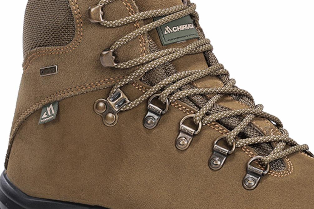Botas de caza Chiruca Pointer 01 de piel con Gore-Tex impermeable en verde