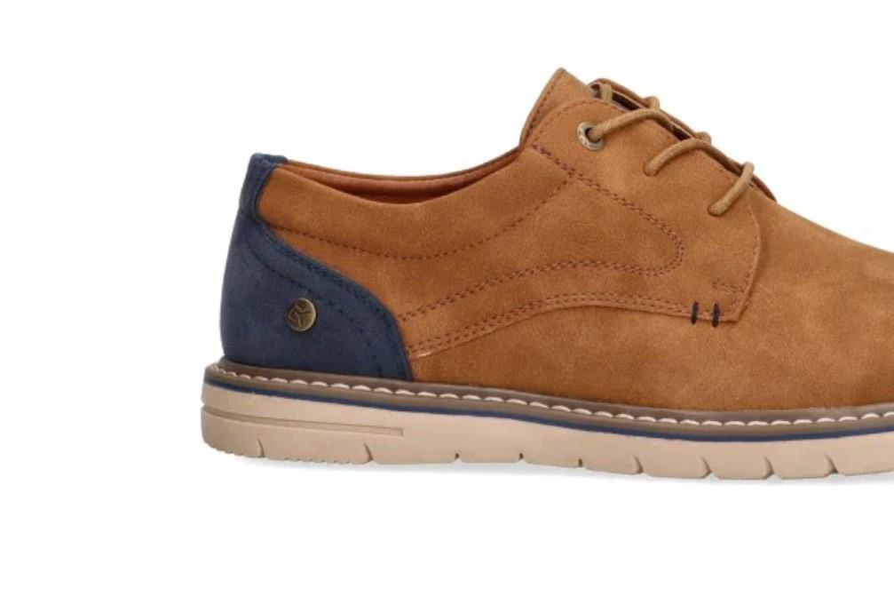 Zapatos Confort ETIKA 60923 KAUNAS en color camel