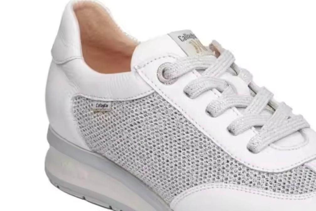 Zapatilla deportiva Callaghan 87110 Diavel en blanco para mujer