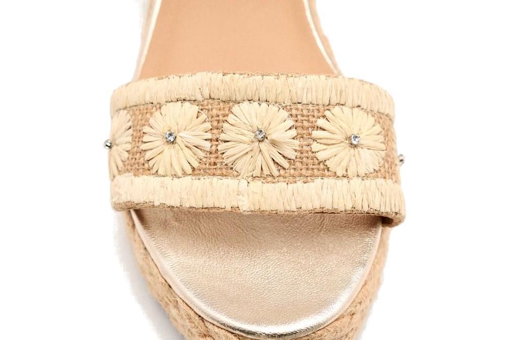 Sandalias con cuña Gioseppo Candia 74863 en natural