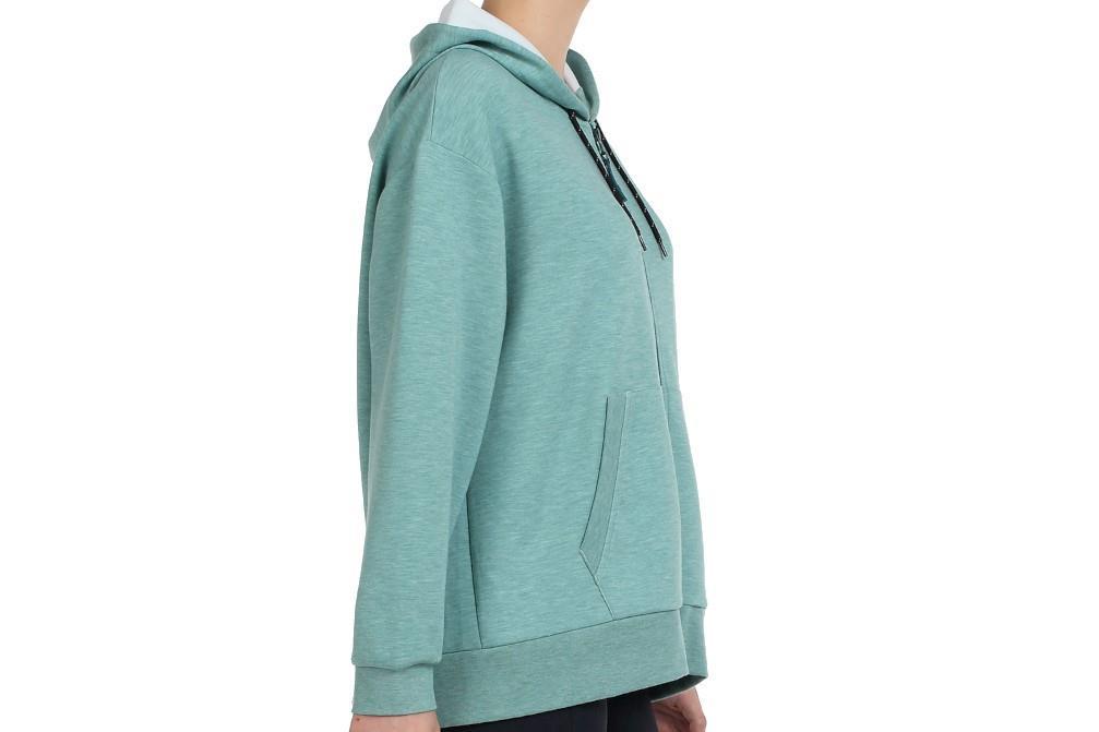 Sudadera John Smith Ribada en color eucalipto para mujer
