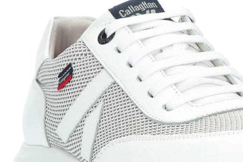 Zapatillas deportivas Callaghan 61201 Algoritmo en blanco para hombre