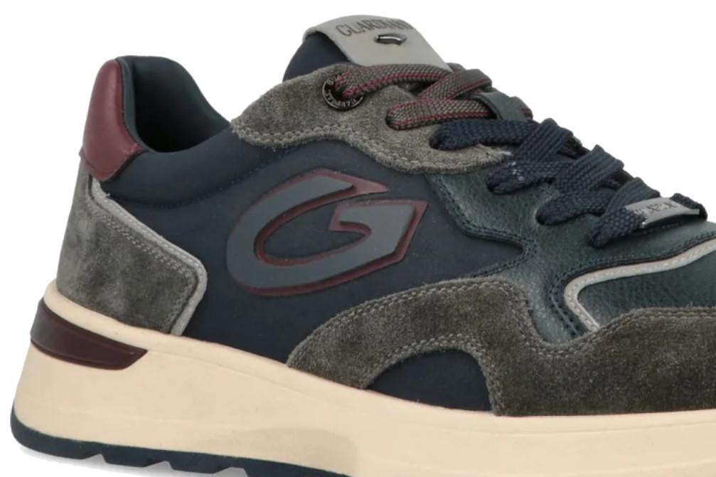Zapatillas deportivas Guardiani Levante GM62001A de hombre en azul marino