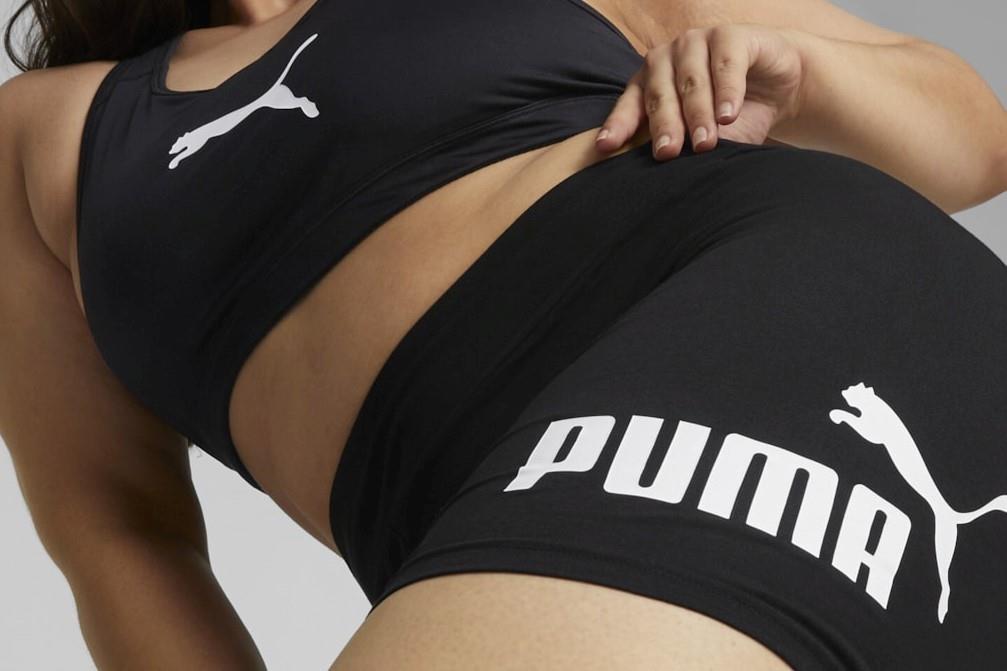 Leggings cortos juveniles Puma Essentials+ Logo