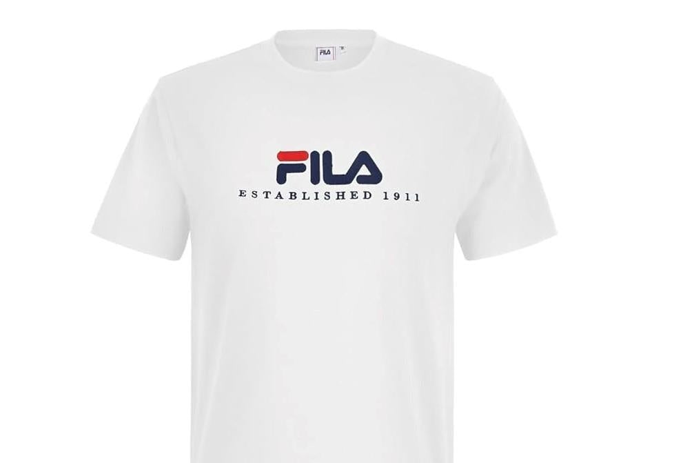 Camiseta FILA Brill en blanco