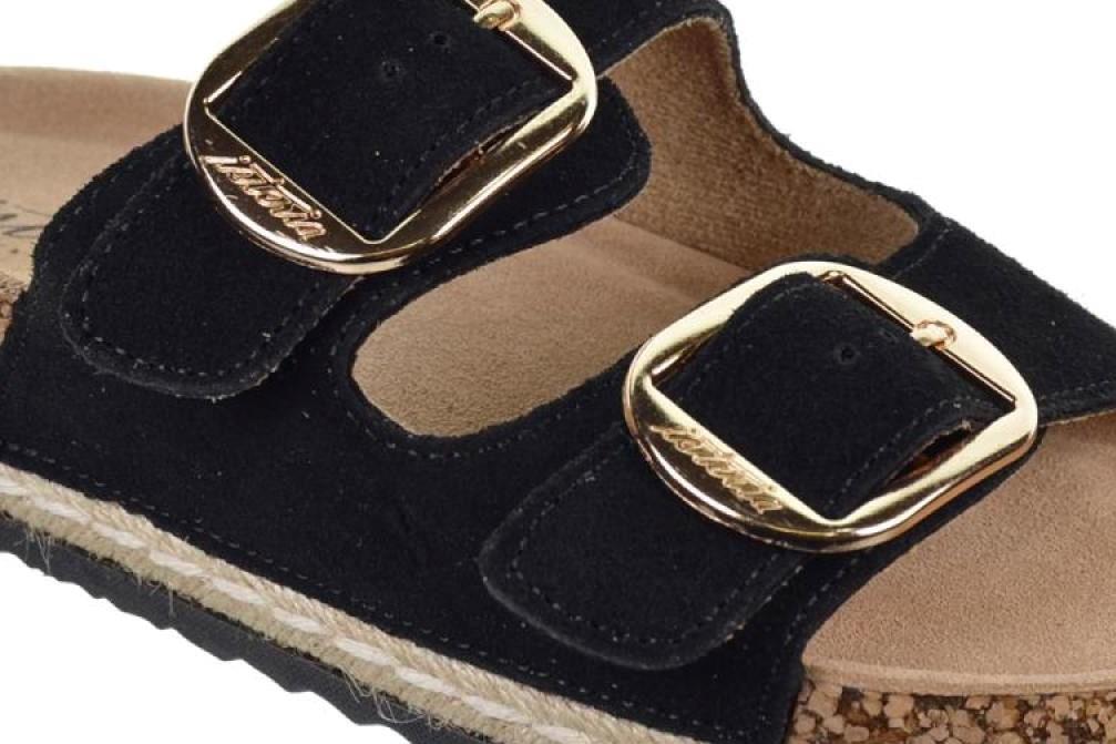 Sandalias bio Isteria 25226 en negro para mujer