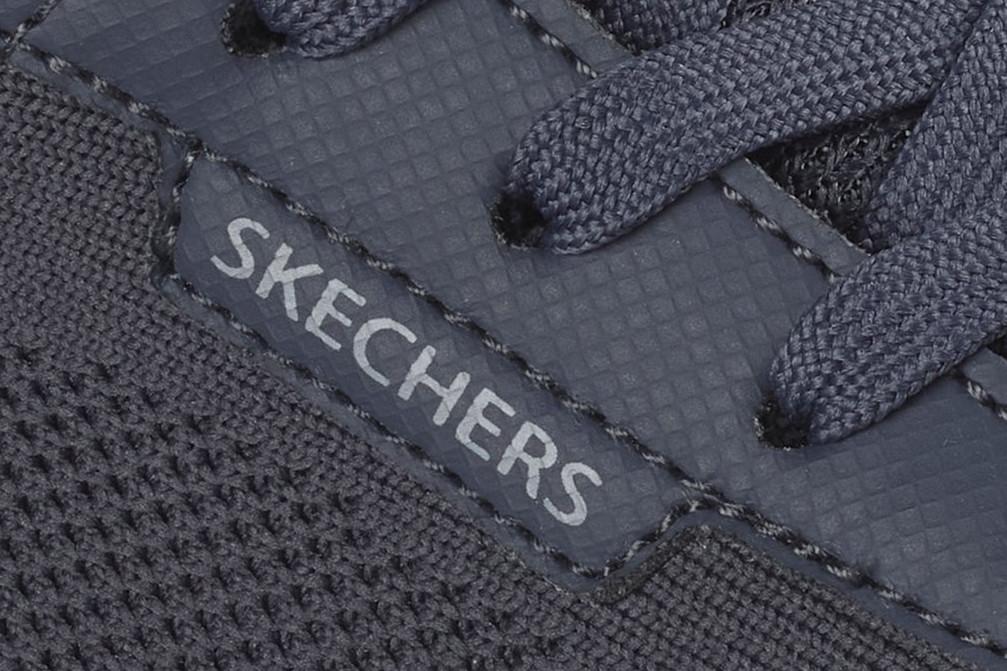 Zapatillas deportivas impermeables Skechers BOBS Squad 4 117744 azul marino para mujer
