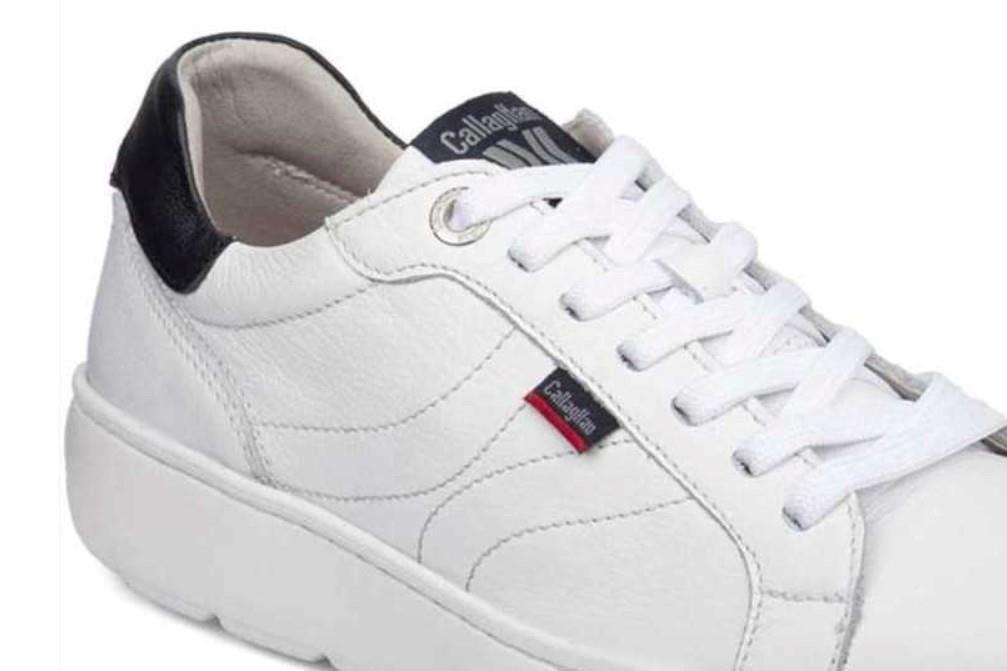 Zapatillas deportivas Callaghan 54803 Grain pint en blanco para hombre