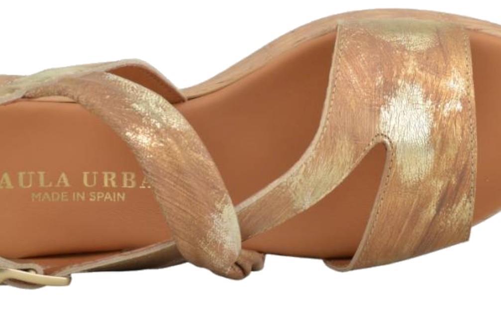 Sandalias Paula Urban 33-754 Picasso en tostado para mujer