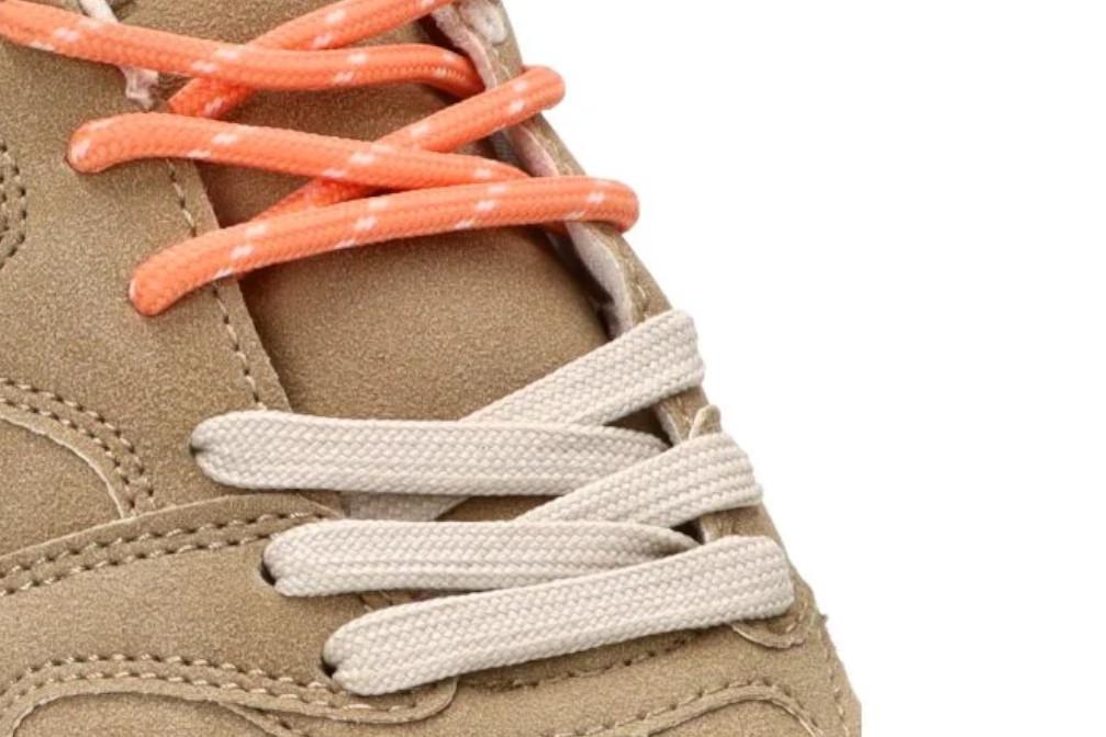 Zapatillas deportivas de mujer Etika Derby 50037 beige con cordones