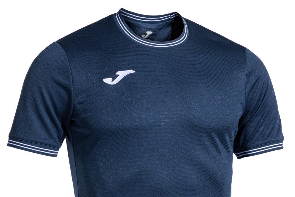 Camiseta manga corta de Fútbol Joma Toletum V 103662 azul marino para Hombre de Poliéster Reciclado